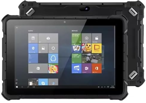 LMHTRADE Pipo X4 10.1 Inch IP67 Rugged Waterproof Industrial War Tablet 12 + 256GB Wins 10 Pro Intel N100 with Fingerprint and 2D Scanner