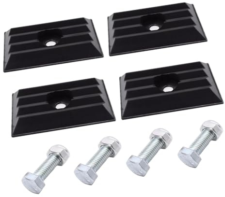Tampone in gomma sospensione di ricambio for Fiat Ducato Citroen Jumper Peugeot Boxer 2006-2014, 4 pezzi Tampone di arresto Molla a balestra Piastra intermedia 1350930080