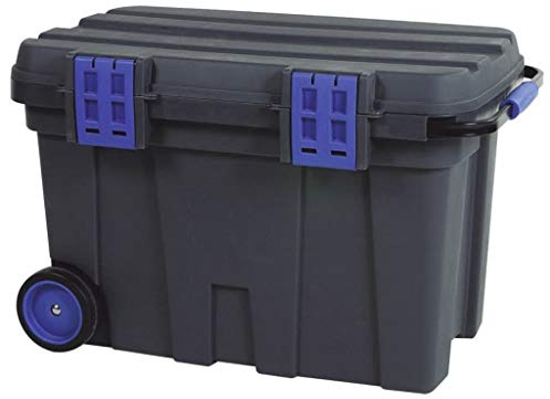 raaco 715720 Transportkoffer Toolchest 100, Schwarz/blau