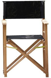 Jan Kurtz - Maxx Regiesessel - schwarz - Teak - Design - Gartenstuhl - Terrassenstuhl