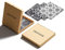 Mosaikfliesen Folie - CREATISTO Fliesensticker u. Fliesenaufkleber I Klebefolie Fliesen Aufkleber Folie Sticker für Küche u. Bad-Fliesen Wanddeko I 10x10 cm - Motiv Black n White - 9 Stück