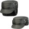 Lipodo Piumino Armycap mit Ohrenklappen Herren - Wasserabweisende Cap mit Innenfutter - Herrencap aus Baumwolle - Kappe Herbst/Winter - Wintercap Oliv XL (60-61 cm)