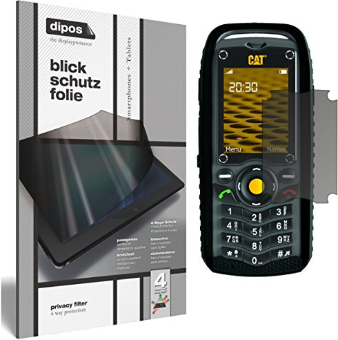 dipos Privacy Screen Protector for Caterpillar CAT B25 | Matte Anti-Spy Filter with 4-Way Protection, Perfect Fit, Anti-Scratch, Bubble-Free, Protection Film, Easy Installation