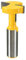 Gasea 1/2 Shank T-Slot Router Bit Carbide T-Track Slotting Wood Milling Cutter Woodworking Tool