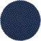 myfelt Filzkugel Sitzauflage Stuhlauflage - Alva - rund, Ø 36 cm, Dunkelblau