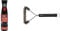 Weber Q & Pulse Cleaner, Black & Amazon Basics 12-Inch 3-Sided Grill Brush