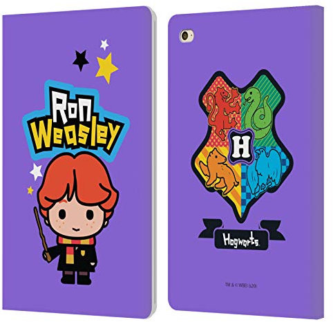 Head Case Designs Licenciado Oficialmente Harry Potter Ron Weasley Reliquias de la Muerte XXVIII Carcasa de Cuero Tipo Libro Compatible con Apple iPad Mini 4