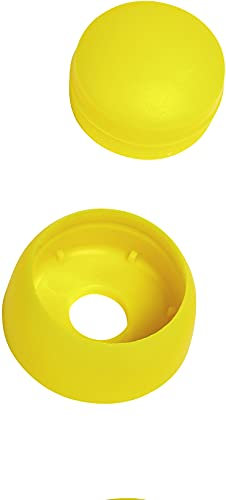 Schraubenabdeckung/Bolzenabdeckung gelb, für Spielturm/Schaukel, Paket: 20 Stück