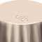 Wachstuch Wachstischdecke Tischdecke Größe wählbar Diamant Beige Rund 130 cm abwaschbare Gartentischdecke