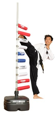 Mudotools Tornado PROFESSIONELL incl. 10 Targets I Taekwondo Training I Sport & Fitness I MMA, Mehrfarbig