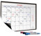 Previs Whiteboard Monatsplaner Magnetisch A4 - Magnetischer Kalender Kühlschrank Planer - Familienplaner - Monatskalender Wochenplaner Abwischbar -Monatsplaner Abwischbar- Monthly Planner Tafel Fridge