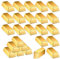 Zasiene Goldbarren Boxen 24 Stück Kasten Goldbarren GefäLschte Goldbarren Goldbarren Party Favor Goldbarren SüßIgkeiten Boxen Goldene Geschenkbox Geschenkbox Süßigkeiten Goldene Geschenkbox Klein