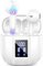 Cuffie Bluetooth, Auricolari Bluetooth 5.3 con 4 HD Mic, 48Ore Stereo HiFi Cuffie Wireless in Ear, 3g Ultra Leggero/IP7 Impermeabili, Cuffiette Bluetooth Senza Fili per Android (Seconda Generazione)