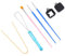 PartyKindom 1set Mechanical Keyboard Puller Kit Tool Key Puller Brush and Accessories for Cleaning Repairing and Upgrading Keyboards Essential