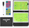 flintronic Taktiktafel Fußball, Fußball Taktiktafel Klappbar Trainermappe, Fußball Taktikmappe, Fussball Coach Board mit Magneten, Faltbares Taktikboard Fussball mit Marker Stift