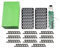 Turmera 14S 48V 52V E-bike Battery Box 6P Cells Case with Welding Nickel 30A for E-scooter or Electric Bike Battery(with PCB board (green))