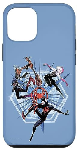 Hülle für iPhone 13 Pro Marvel Spider-Man: Auf der anderen Seite des Spinnenversums Miles Gwen Hobie