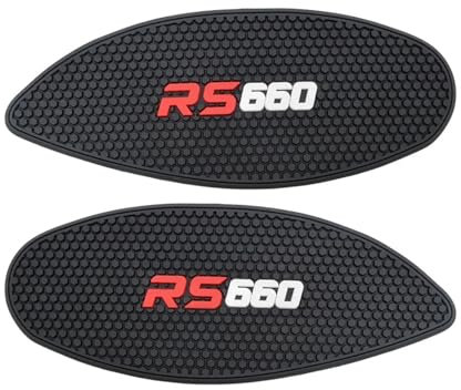 ZENCIX Tankpad Tankschutz Für Aprilia RS 660 RS660 2020 2021 Tank-Seitenaufkleber, Motorrad-Anti-Rutsch-Tankpad-Aufkleber