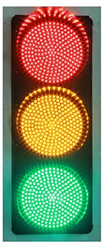 YXFAZPP Red Yellow Green Traffic Signal Light, Industrial Loading Dock Bay Light Indicator Light, PC Housing Stop and Go Light, LED Traffic Lamp Light (300mm)