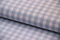Baumwolle bedruckt Karo Meterware - Baumwollstoff kariert - BW Webware Landhaus *Ab 50cm, Farbe: 002 babyblau