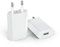 presa usb (2 Pezzi) presa usb da muro, per Iphone X XR XS 11 11 pro 8 8 Plus 7 7Plus 6 6S SE 12 13 14 Pro Max Plus IPad Samsung Xiaomi LG ecc. Adattatore di alimentazione USB universale da 5 V