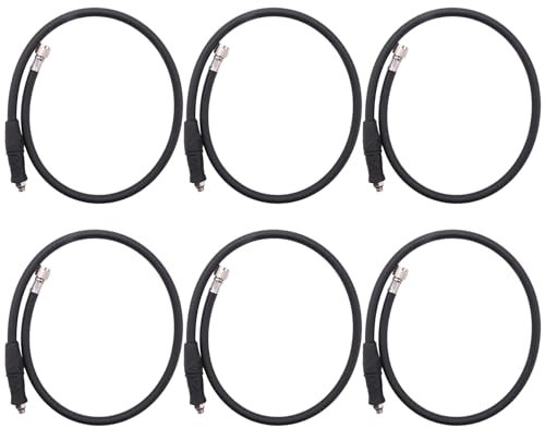 SICOSALT 6X Scuba Diving BCD Mitteldruckschlauch Scuba Diving Atemregler für 2Nd Gauge Atemregler