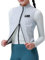 INBIKE Gilet Sans Manche Coupe Vent Velo Femme Impermeable Pluie Cyclisme Veste Running Cyclisme Sport Anti-Pluie Vetement Mi Saison Leger Gris M