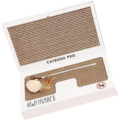 BESPORTBLE Kratzbrett-Spielzeug Für Katzen Laptop-Design Verschleißfestes Kratzmaterial Und Sicher Für Heimgebrauch Fördert Gesundes Kratzen