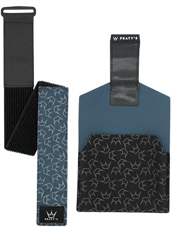 Peaty's Holdfast Trail Porte-Outils – Super sécurisé, antidérapant ou hochet, Design modulaire, imperméable, Sac de Rangement avec Poche zippée, s'adapte n'importe où, pour VTT, vélo de Route,