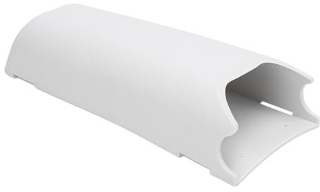 NIZUUONE Marine Winch Handle Holder, 9.53 Inch Universal Boat Winch Handle Pocket PVC Self-Training Storage for Yacht Ships Winches (White)