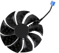 ZCDYGHU Ventilateur de Refroidissement 87 mm PLD09220S12H pour Carte Graphique EVGA GeForce RTX 3070 3080 TI 3090 FTW3 Ultra pour Gaming(Black C-Fan)