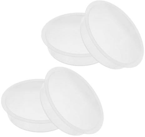 Toyvian Lot de 4 Plateaux en Plastique 18x18 Cm pour Mangeoire à Oiseaux, Abreuvoirs Résistants aux Intempéries, Coupelles de Remplacement pour Colibris, pour Jardin et Bain D’Oiseaux
