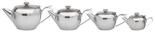KitchenCraft Le'Xpress Teekanne, Edelstahl 18/8, 4 Tassen, 600 ml