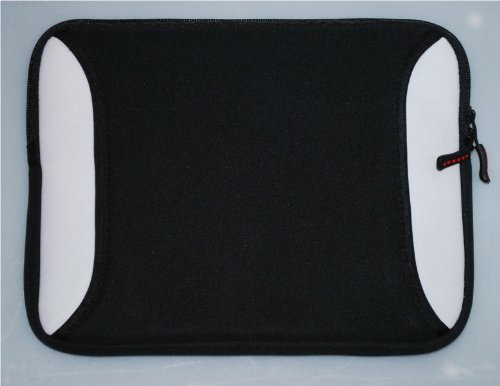 Elonex Webbook 10'2 Inch Netbook Case Notebook Sleeve Skin Black and White