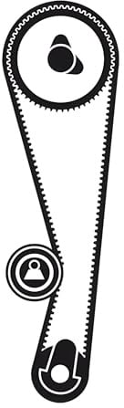 SKF Zahnriemensatz VKMA 95648 Zähnezahl 110