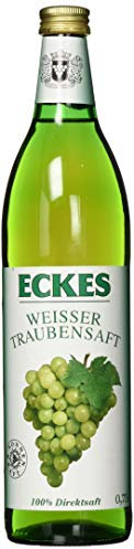 Eckes Weisser Traubensaft - 100% Direktsaft, 6er Pack (6 x 750 ml)