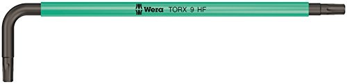 Wera 967 SL Torx HF Winkelschlüssel Multicolour mit Haltefunktion, TX 9 x 79 mm, Wera 05024171001