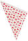 der-verpackungs-profi 1000 Spitztüten 19cm für 125g mit Motiv Weihnachten Papiertüten Tüten für Süssigkeiten (rot)