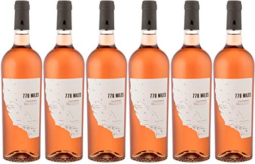 770 Miles - Trockener Roséwein Zinfandel Rosé aus Kalifornien (6 x 0.75 l)