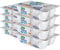 Blédina, Mini Lactés pour bébé, Dès 6 Mois, Nature sans Sucres Ajoutés, 8x(6x55 g)