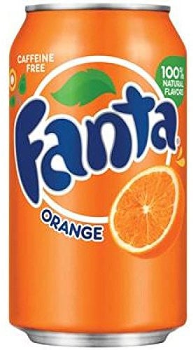 Fanta Orange Can - 24ct Case