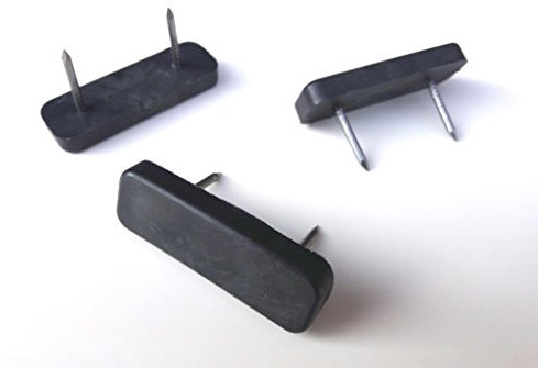 20 Stück Möbelfuß/Möbelgleiter mit 2 Nägeln