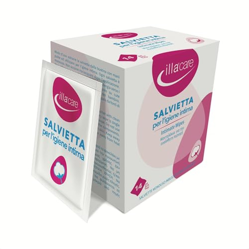illa care - 14 intimate tissue cleaning wipes