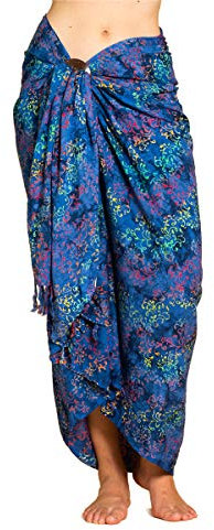 PANASIAM Sarong B026 Motley blue, L
