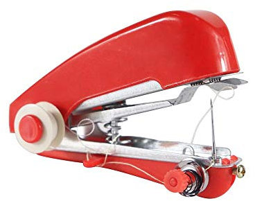 Tonsee Home Handnähmaschine,1/5 Stück Nähmaschine Klein Hand Tragbar Magic Stich Handnähmaschine Schneller Handlicher Stich für DIY, Kleidung, Vorhang, Haushalt und Reisenutzung (1 Stück)