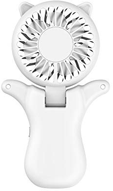 Jia Hu Mini ventilateur de table pliable USB rechargeable à piles