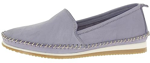 Andrea Conti Damen Leder Slipper Kombitalent trageangenehm leicht 1889601, Größe:37 EU, Farbe:Lila