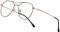 GIMDUMASA Occhiali Da Computer Luce Blu Anti Filtro Blue Per UV PC Gaming Uomo Donna GI766 (2115 black/gold)