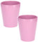 Kotarbau® - Set da 2 vasi da fiori in ceramica, per orchidee, altezza 150 mm, diametro 120 mm, colore viola chiaro