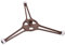 Mikrowellen-Stützwalze, 1pc-Dreieck-Mikrowellen-Ofen-Platten-Tablett-Drehring-Stützrolle Ersatzring-Baugruppe für die Mikrowelle 24,5 cm Dia